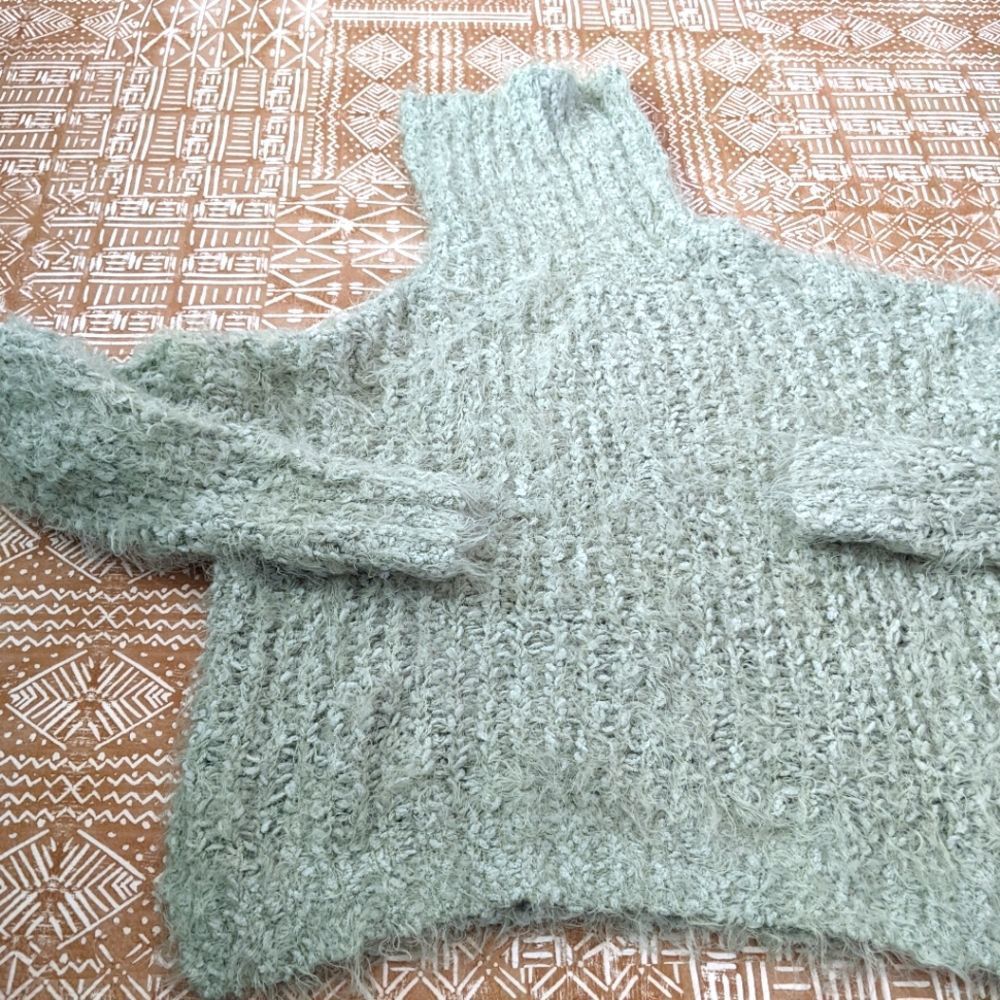 Pool Apparels Fuzzy Sweater